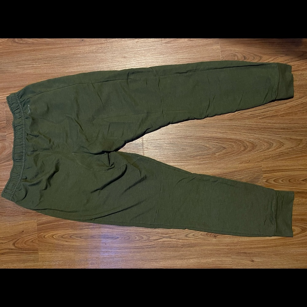 Nike Green Dri fit Joggers Size Medium